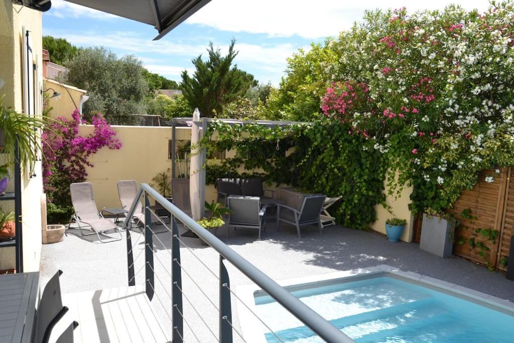 Jolie Villa, Piscine, 10Min Centre Ville, Wifi Montpellier Buitenkant foto